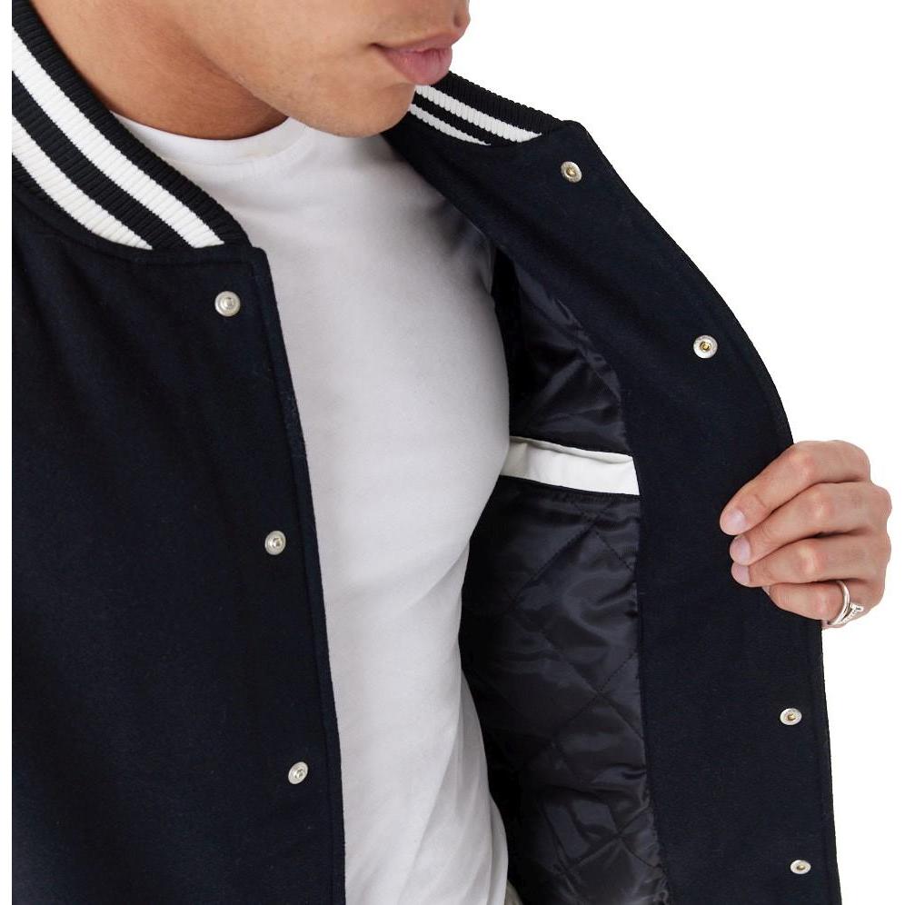 Thumbnail - New Era, Herren, Jacke, Varsity College Jacke - WORLD SERIES Detroit Tigers (XL), Schwarz, XL