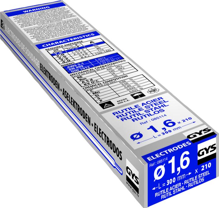 Produktbild GYS Rutile Elektroden E6013
