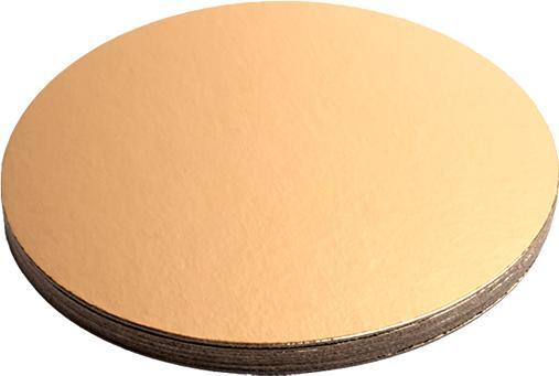 Actual product image miniSchoggi Cake base gold Ø 20 cm