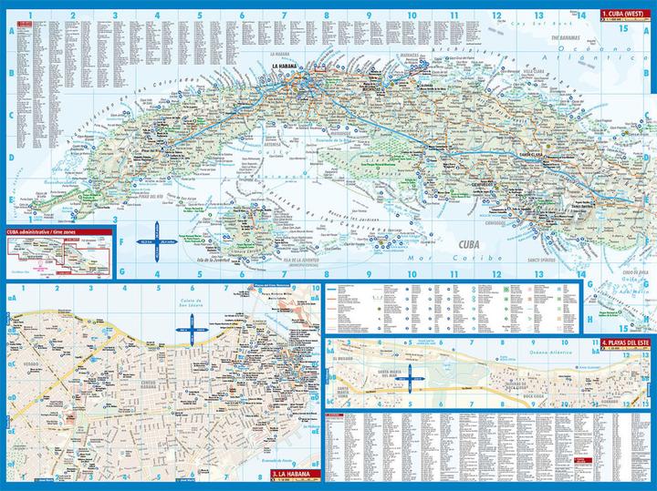 Produktbild Kuba 1 : 1 000 000. Road Map