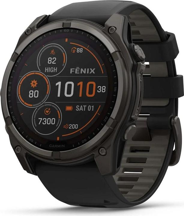 Produktbild Garmin Fenix 8 Solar Sapphire Titan (47 mm)