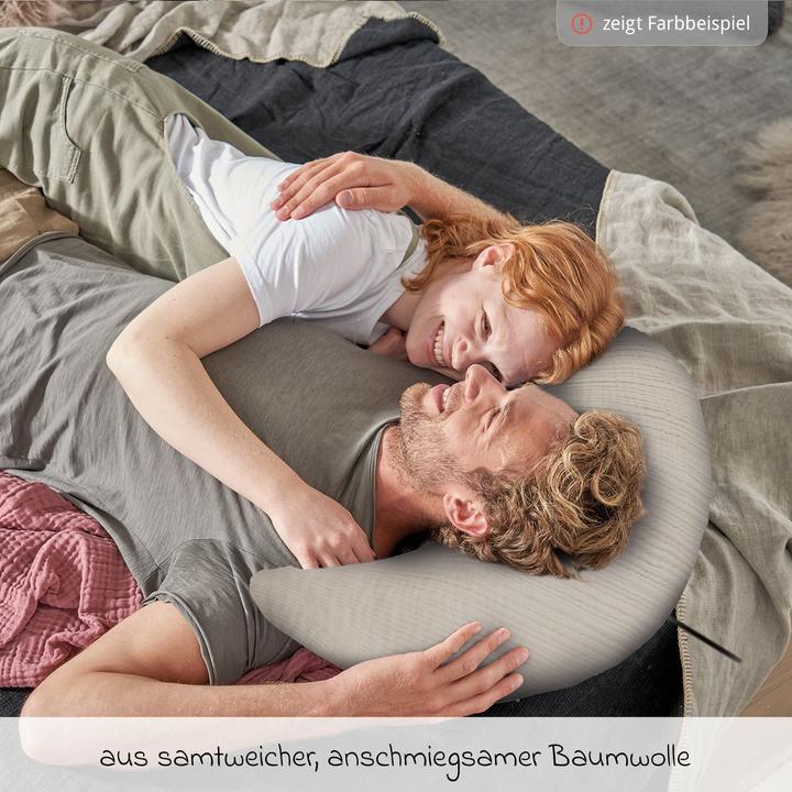 Produktbild Theraline Stillkissen Stillkissen Der Musselinmond - mit feiner (27 x 140 cm)