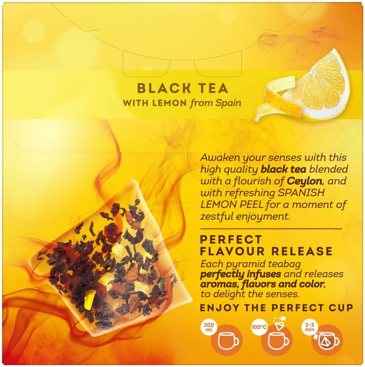 Immagine prodotto Lipton Tè nero con limone (34 g)