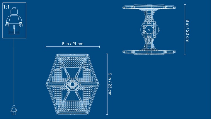 Immagine prodotto LEGO Caccia Tie Imperiale (75211, LEGO Star Wars)