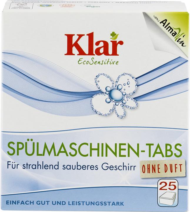 Klar Spülmaschinen Tabs (Tabs, 25 Waschgänge)