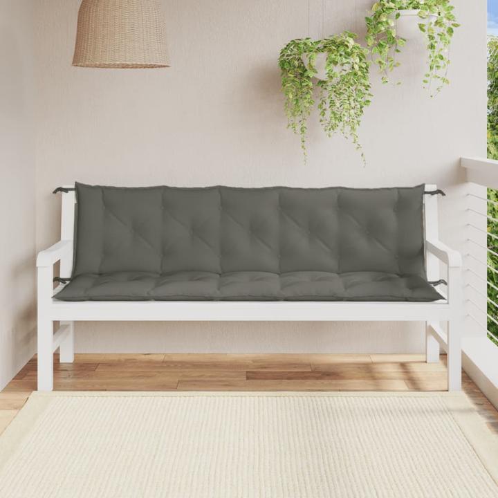 Immagine prodotto VidaXL Cuscini per panca da giardino 2 pezzi in tessuto (180 x 50 x 7 cm)