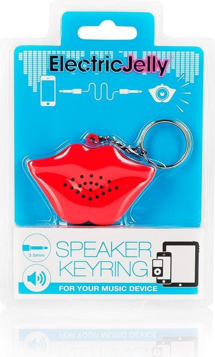 Actual product image NPW Lips Speaker Keychain