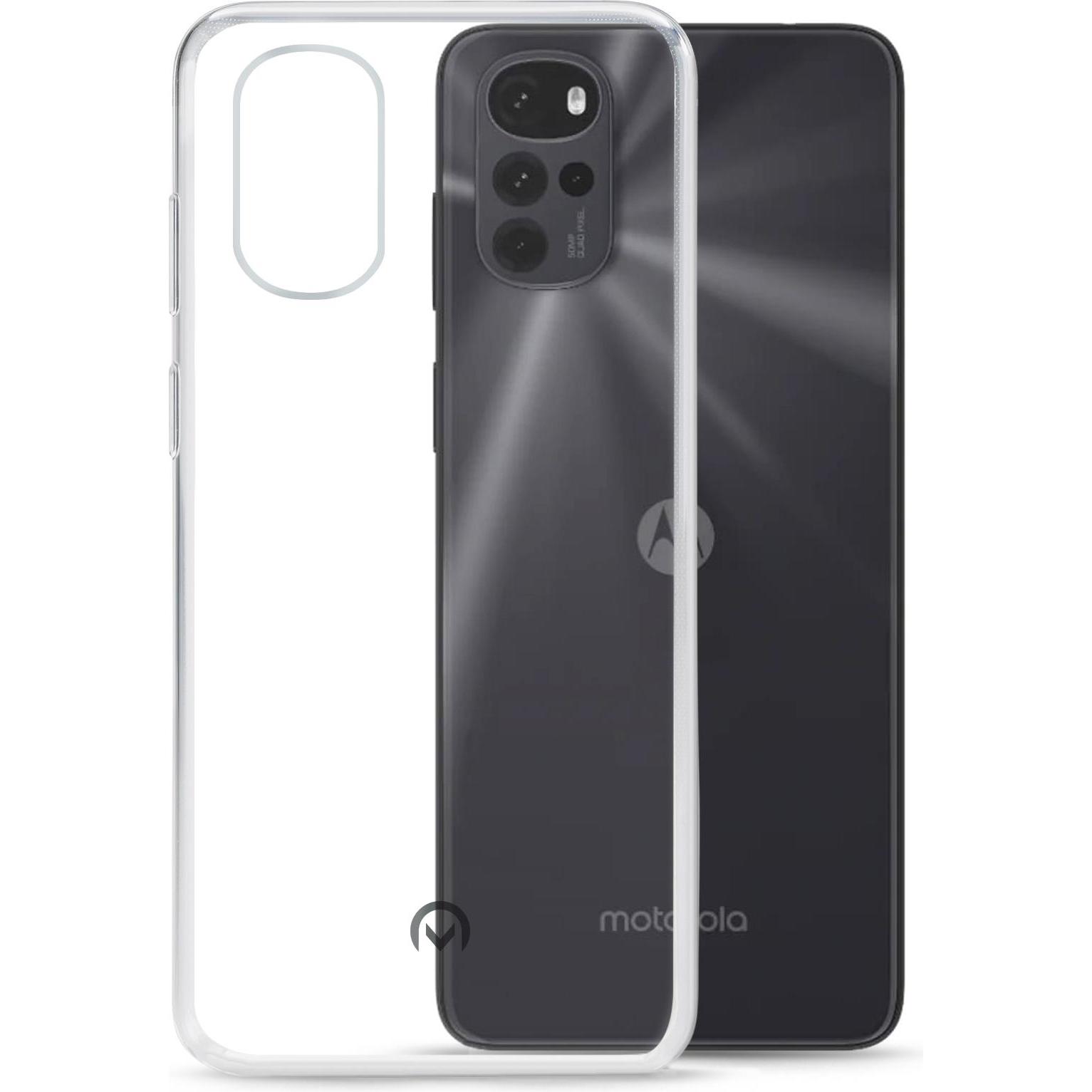 Mobilize Gelee-Hülle (Motorola Moto G22), Smartphone Hülle, Transparent