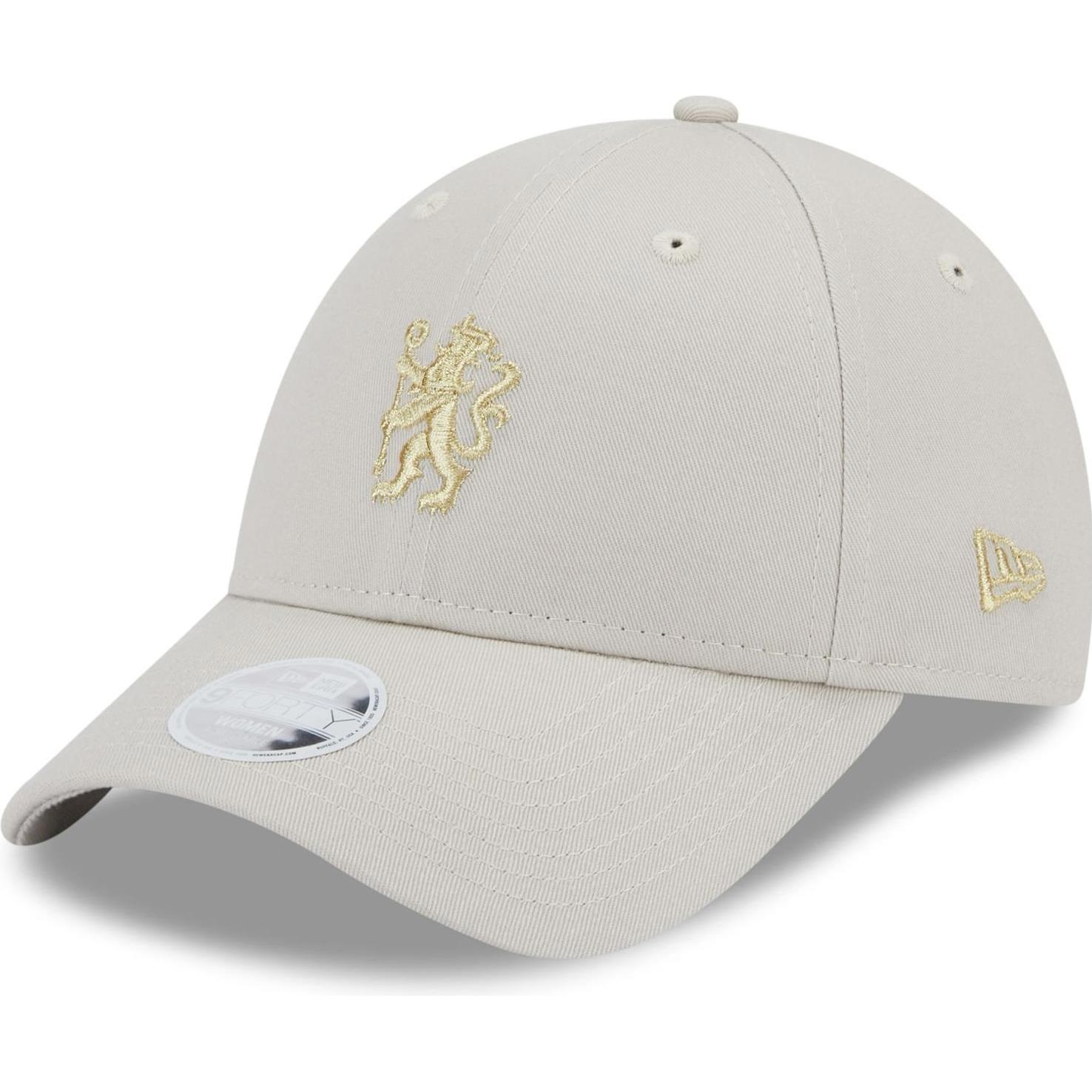 New Era, Damen, Cap, 9Forty Metallic FC Chelsea Grey, Grau