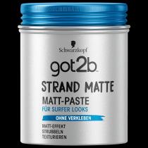 Produktbild Schwarzkopf got2b strand matte mattpaste, 100ml (Haargel, 100 ml)