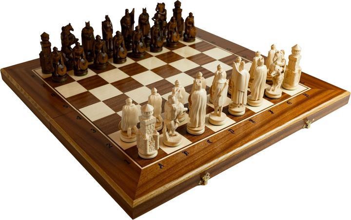 Image du produit Holzecke Jeu d'échecs de luxe en bois "Chevalier