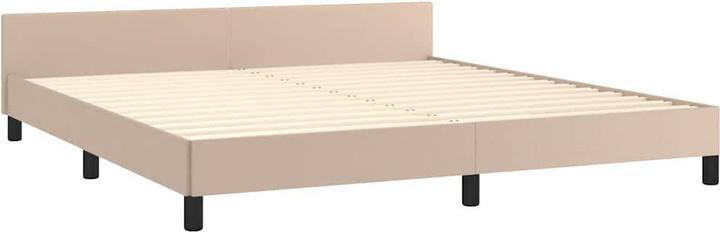 Actual product image vidaXL Bettgestell mit Kopfteil (160 x 200 cm)