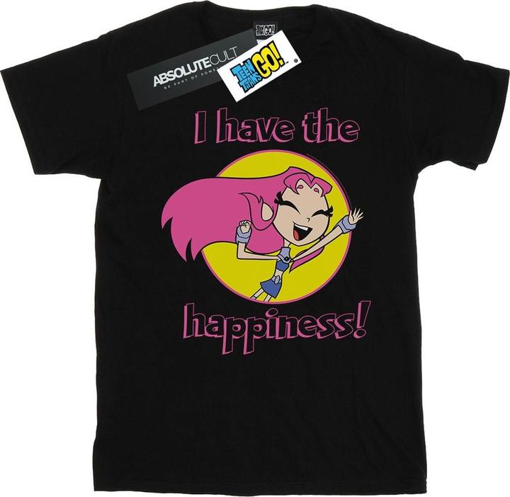 Immagine prodotto Teen Titans Go I Have The Happiness Maglietta Ragazze (116)