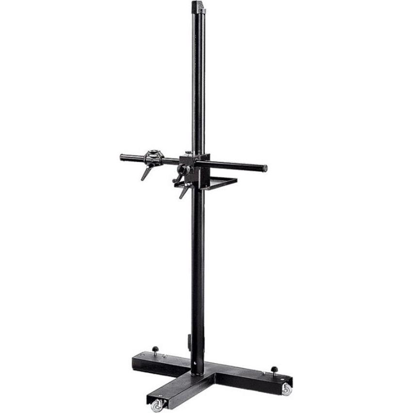 Thumbnail - Manfrotto Mini Salon 190 Säulenstativ 1.80 m (180 cm, 5 kg), Lampenstativ, Schwarz