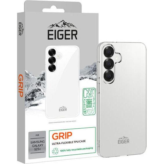 Thumbnail - Eiger Grip (Samsung Galaxy S25+), Smartphone Hülle, Transparent