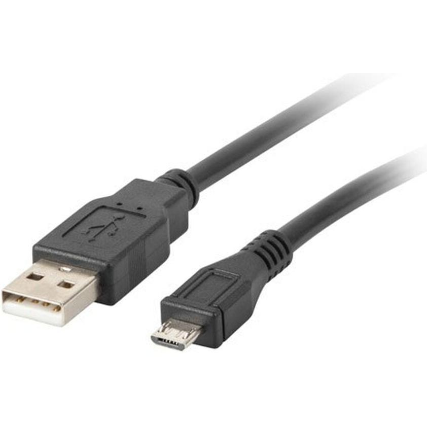 Lanberg Nero Ca-Usbm-10Cc-0018-Bk Cavo Usb 1,8 M 2.0 Micro Usb B Usb A (1.80 M, Usb 2.0), Cavo Usb