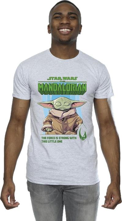 Image du produit Star Wars - T-shirt THE MANDALORIAN THE FORCE IS STRONG - Homme (XXL)