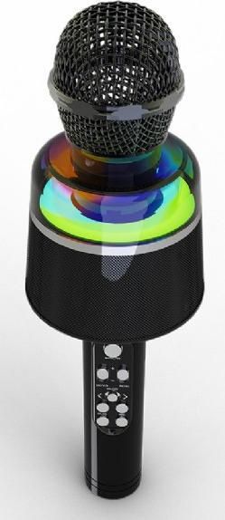 Gembird Wired headphones MICBT-01-BK Wireless Karaoke Microphone, Black |