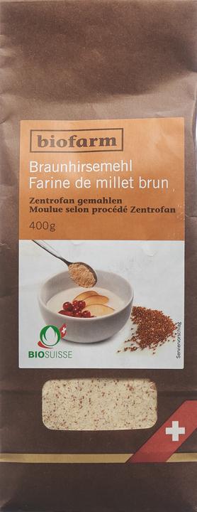 Immagine prodotto Biofarm Farina di miglio bruno CH Bud (400 g)