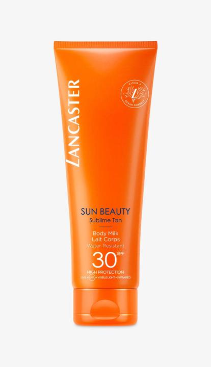 Actual product image Lancaster Sun Beauty Body Milk SPF30 (Suntan lotion, SPF 30, 250 ml, 279 g)