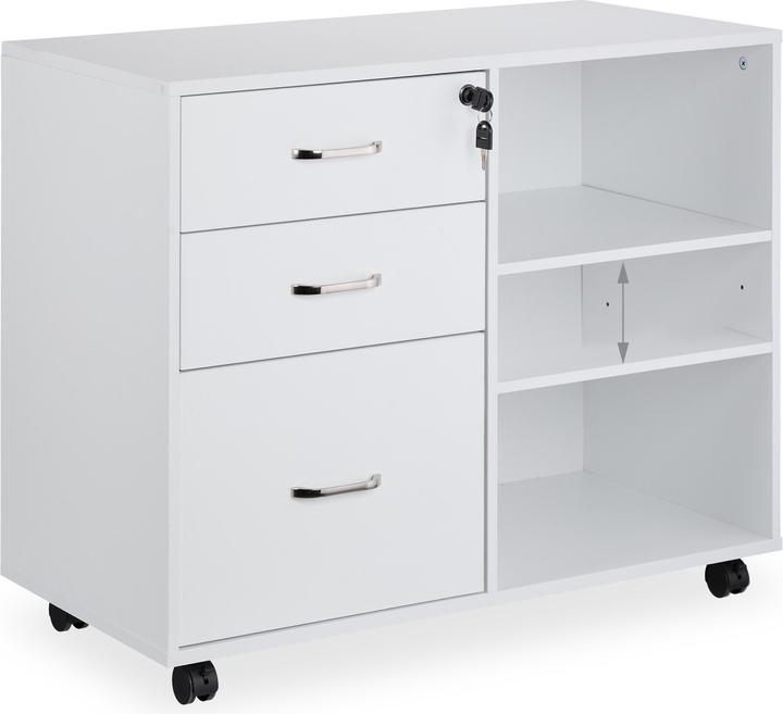 Relaxdays Contenitore a rotolo (80 x 40 x 66 cm)