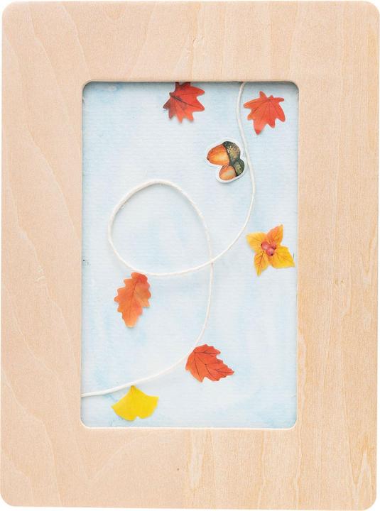 Actual product image Colorations Washi sticker autumn theme on roll, 80s.