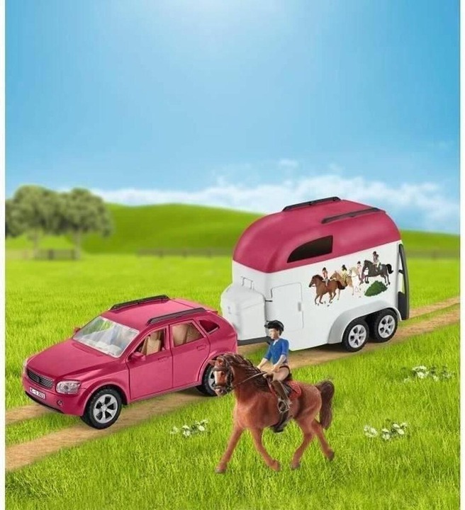 Actual product image Schleich Mr. Kramer's Riding Adventure