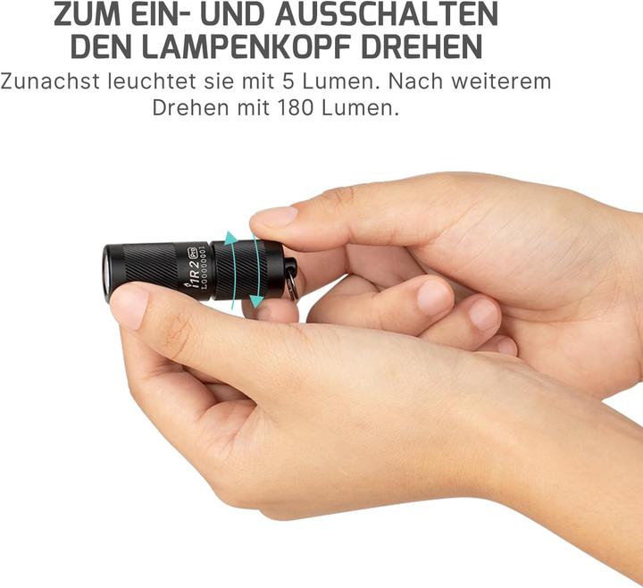 Actual product image Olight I1R 2 Pro (1.62 cm, 180 lm)