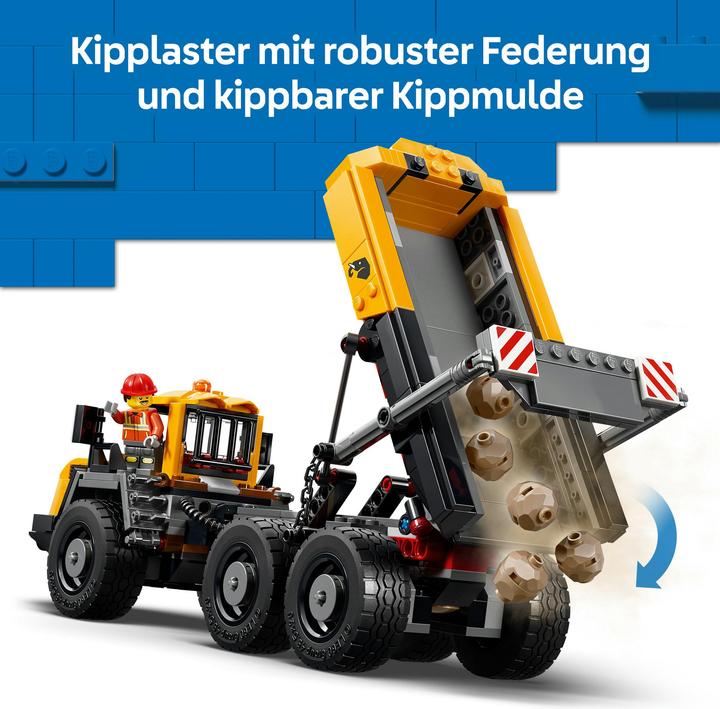 Produktbild LEGO Kipplaster und Schaufellader (60494, LEGO City)