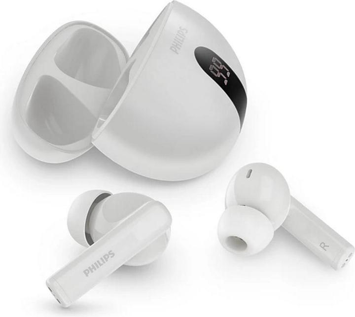Philips True Wireless In-Ear-Kopfhörer TAT2520WT/00 Weiss (ANC, 19.50 h, Senza fili)