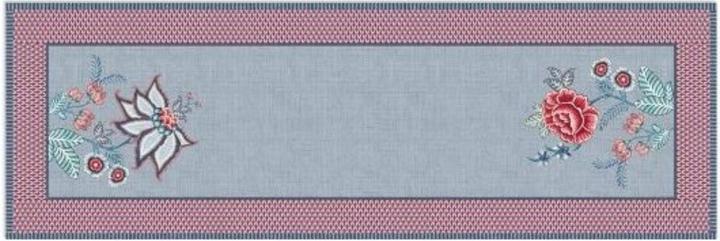 Actual product image PIP Studio Flower Festival Table Runner Blue 50 x 150 cm (50 x 150 cm)