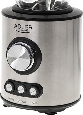 Produktbild Adler Mixer AD 4078 Tabletop, 1700 W, Jar material Glass, Jar capacity 1.5 L, Ice crushing, Stainless stee (800 W)