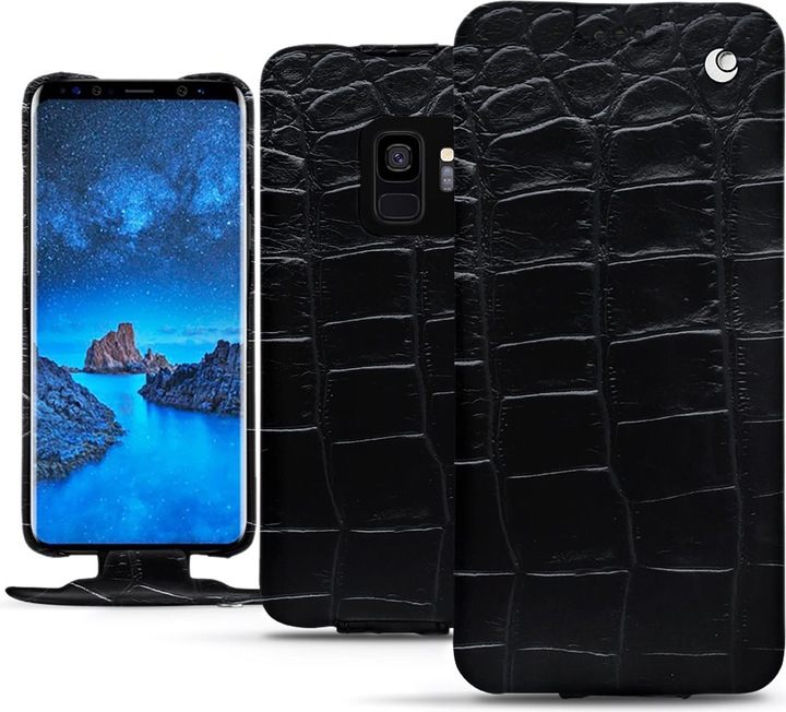 Actual product image Noreve Leather cover vertical (Samsung Galaxy S9)
