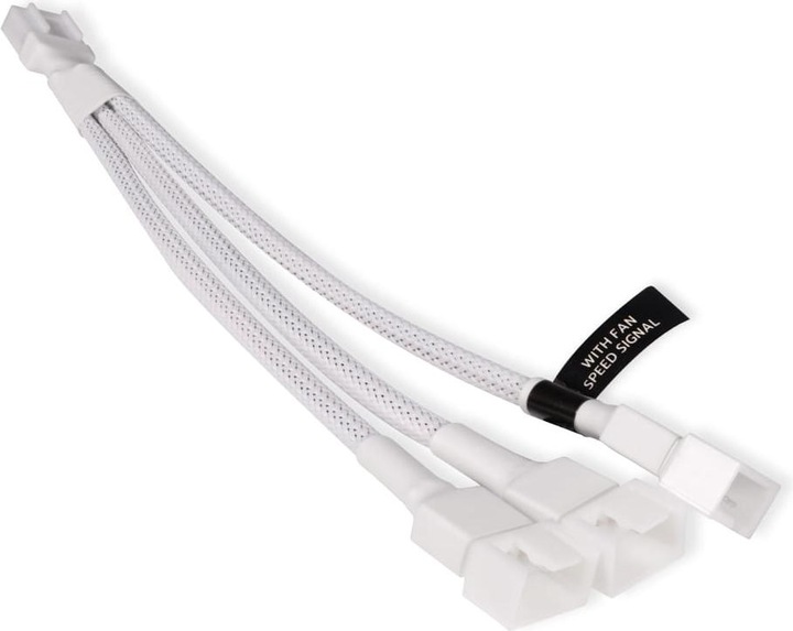 Image du produit Alphacool LK Y-Splitter 4-Pin vers 3x 4-Pin PWM 15cm blanc?