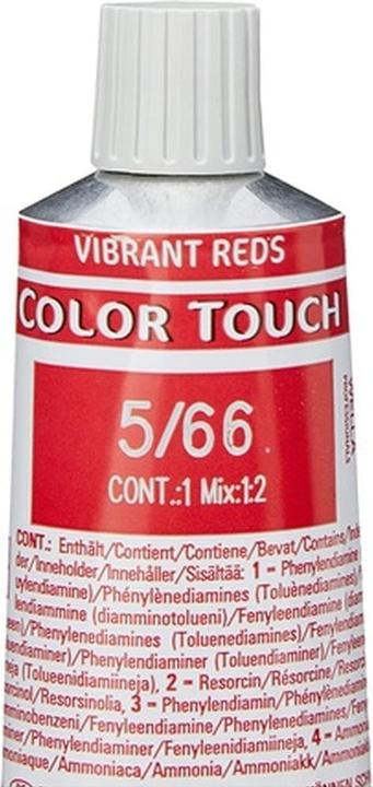 Actual product image Wella Color Touch Vibrant Reds (5/66 light brown violet-intensive)