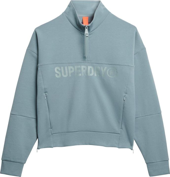 Image du produit Superdry Sweat décontracté à col zippé et logo Active Tech (8)