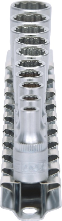 Produktbild KS Tools 1/4 Zoll 12-kant-Stecknuss-Satz. 10-tlg. 917.0625