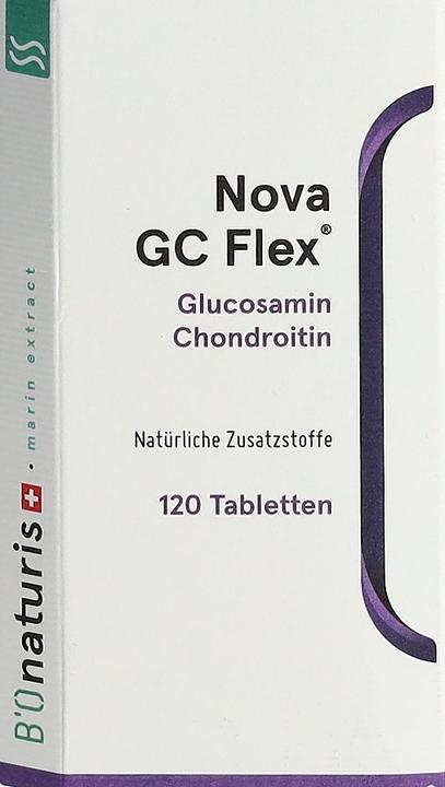 Actual product image Nova GC Flex Nova Flex Glucosamine and Chondroitin (120 Piece, Pills, 203 g)