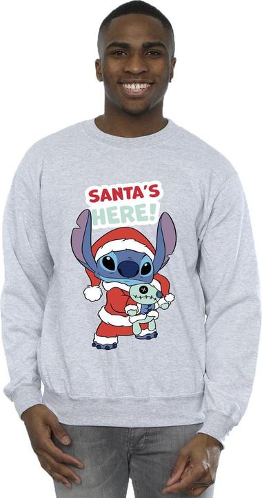 Immagine prodotto Disney Lilo & Stitch Santa's Here Felpa Uomo (3XL)