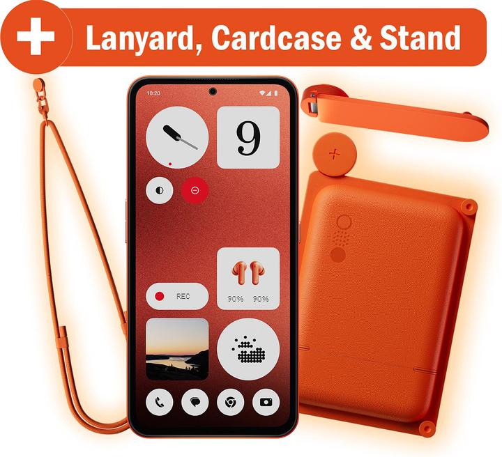 Actual product image CMF Phone 1 (128 GB, Orange, 6.67", Dual SIM, 5G)