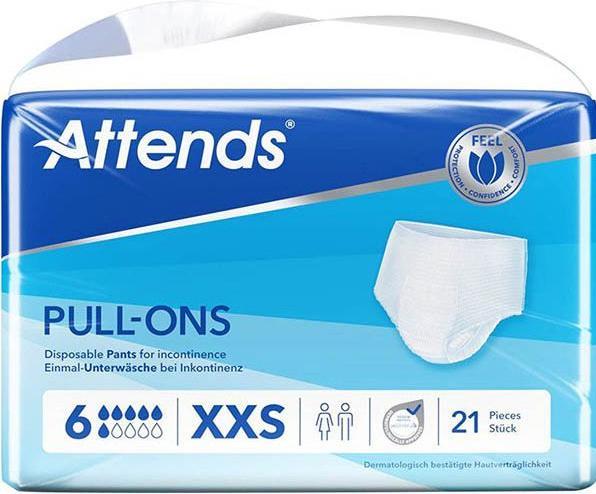Image du produit Attends Pull Ons 6 pant (21 x, Mini)