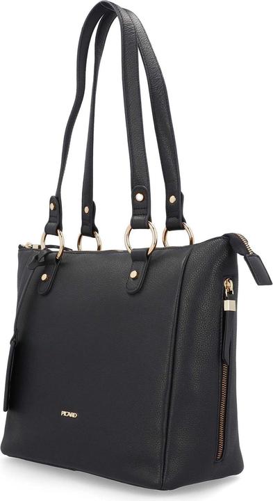 Actual product image Picard Java Shopper Tasche Leder 36 cm Laptopfach