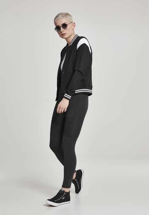 Actual product image Urban Classics Ladies Inset College Sweat Jacket (S)