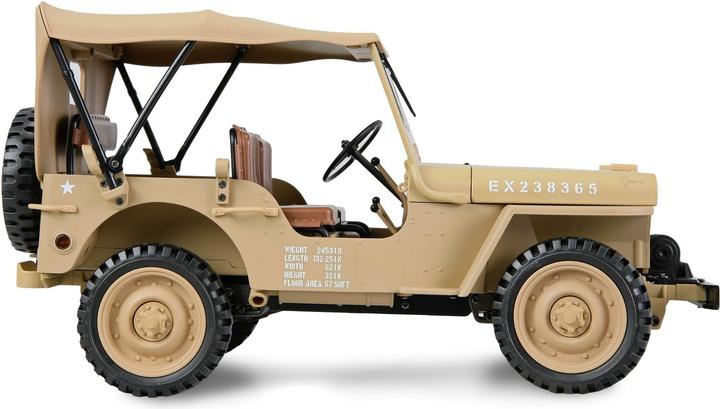 Image du produit Amewi Jeep Willys MB Scale Crawler 4WD 1:14 RTR sand (RTR Prêt à fonctionner)