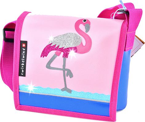 Produktbild Cwirbelwind Kindergartentasche Flamingo Glitzer