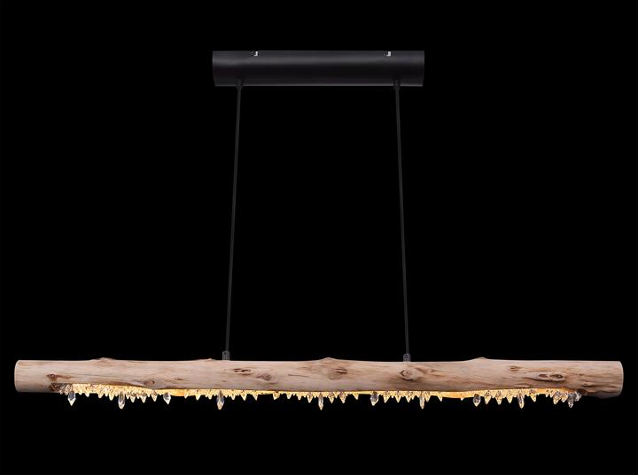 Produktbild Globo Hängeleuchte Felicitas schwarz matt 1xLED (980 lm)