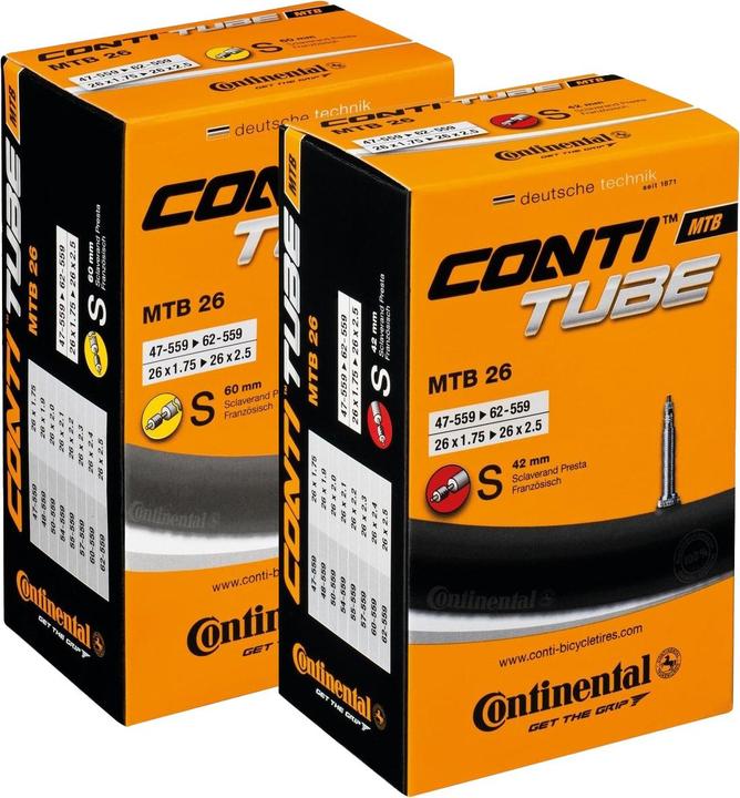 Produktbild Continental Mtb (Presta (SV), 26", 60 mm)