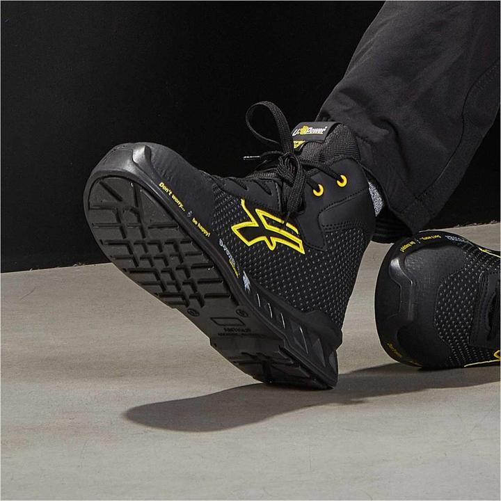 Image du produit Upower Joe Black Yellow High Shoes Number (44)