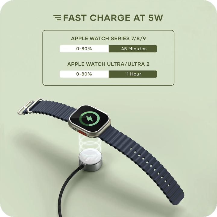 Image du produit Satechi USB- Câble de charge rapide Apple Watch