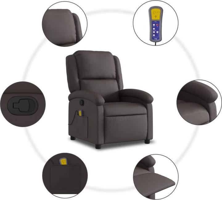 Actual product image VidaXL Massage-Relaxsessel